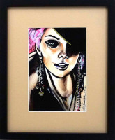  Berenika Saudková - Modern girl - grafika